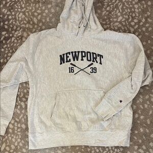 Champion Light Gray Newport Hoodie